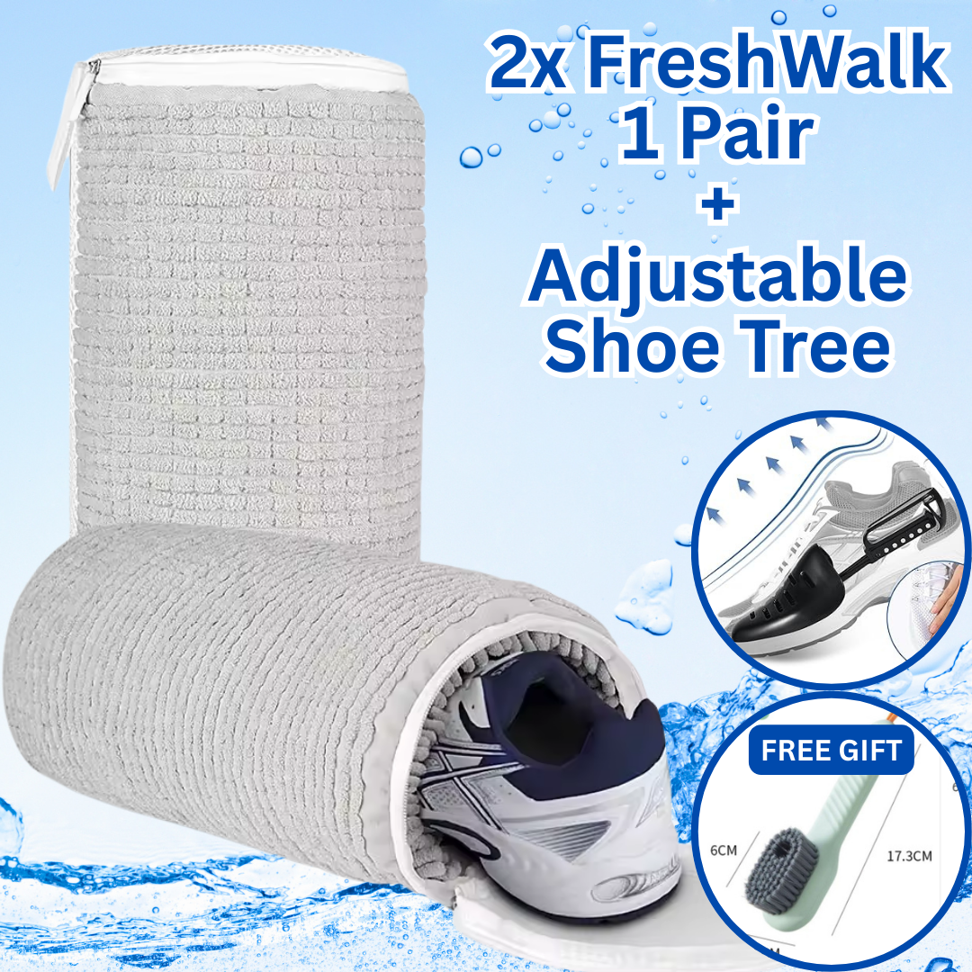 FreshWalk™ - Shoe Laundry Bag