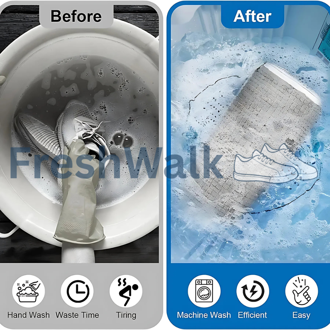 FreshWalk™ - Shoe Laundry Bag