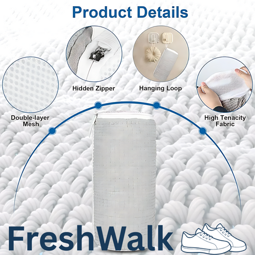 FreshWalk™ - Shoe Laundry Bag